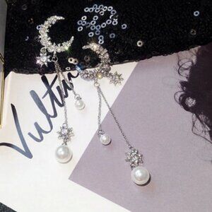 Moon & Styar crystal earrings gypsy jewelry